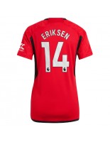Manchester United Christian Eriksen #14 Kotipaita Naisten 2023-24 Lyhythihainen